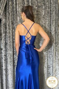 BROOKE | Royal Blue Slinky Prom Dress | Red Carpet Ready